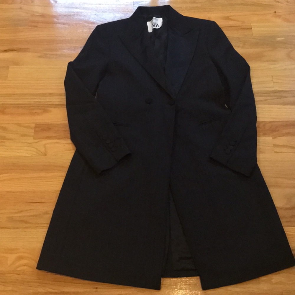 Zara blazer coat